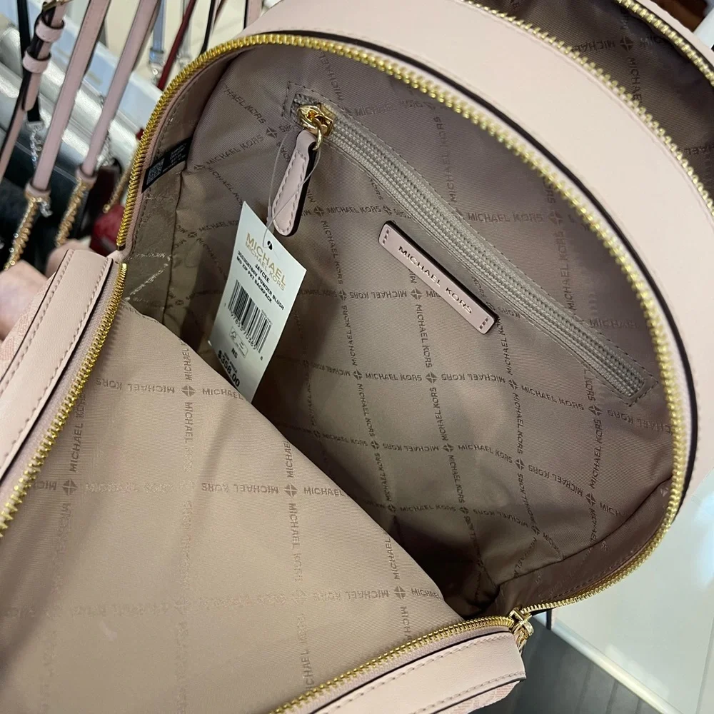 MICHAEL KORS Jaycee Medium Signature Logo Backpack
POWDER BLUSH
NWT - Picture 10 of 16